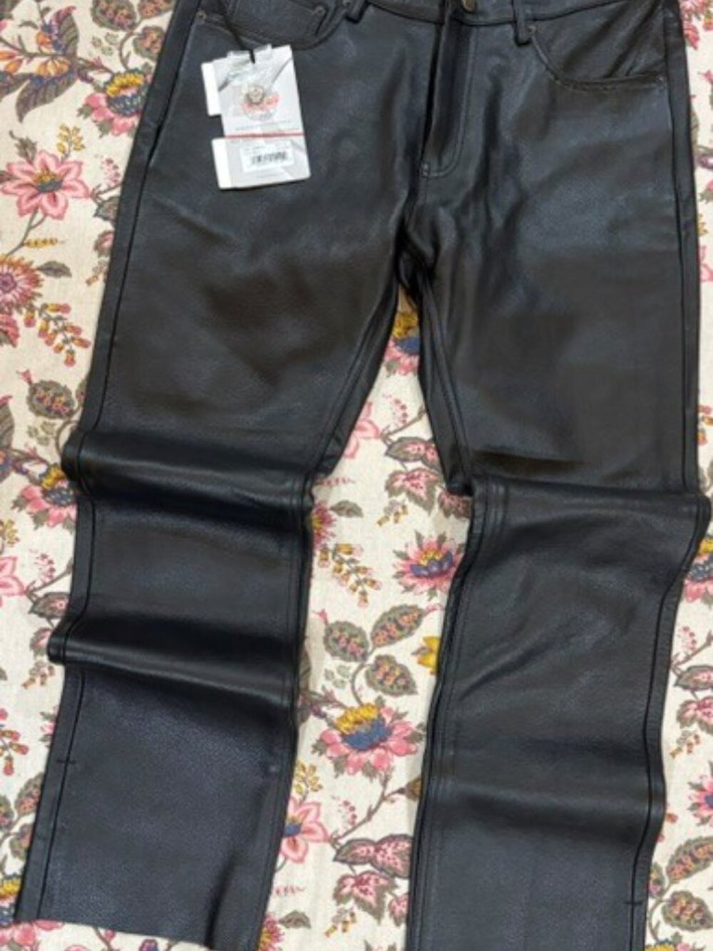 Milwaukee Leather | Classic Fit 5 Pocket Leather Pants Men 34
